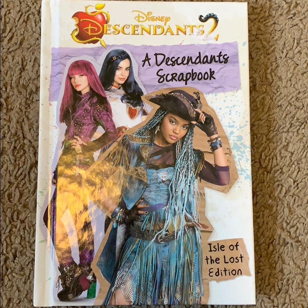 Descendants 2 scrapbook